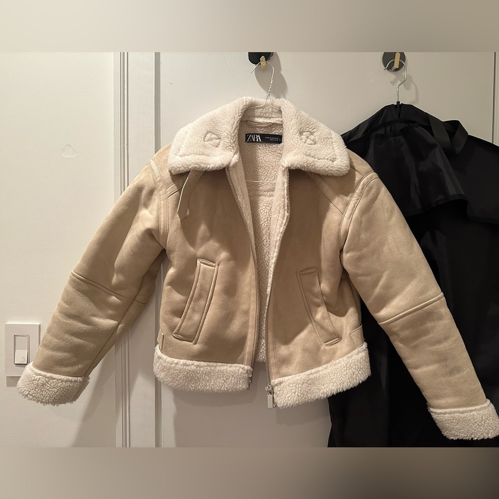 Zara Sherpa jacket